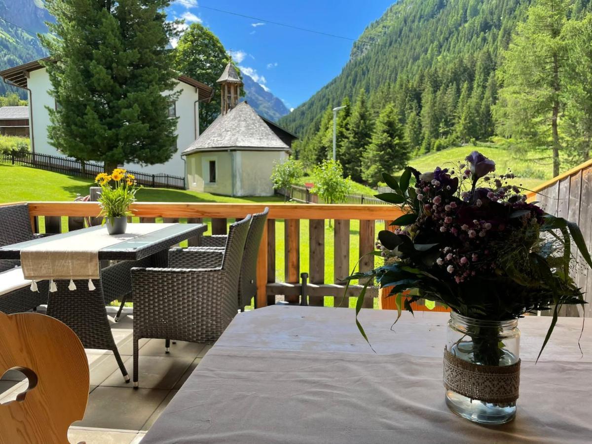 Apart Luibisblick Sankt Leonhard im Pitztal Exteriér fotografie